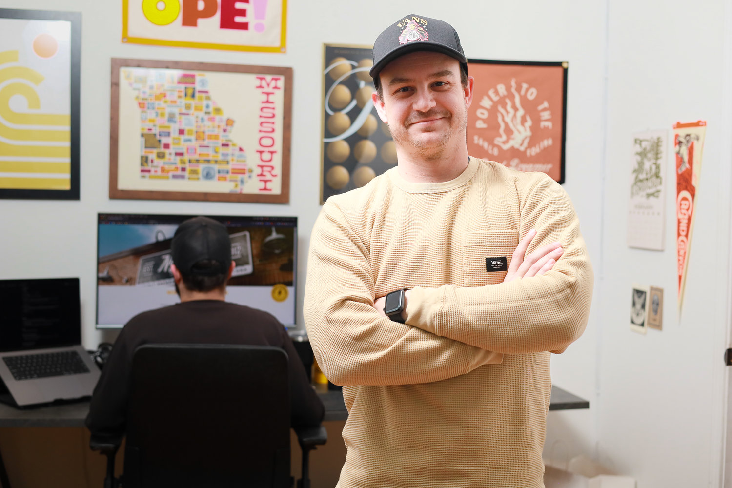 NO GOING BACK: Josh Sullivan, founder of Fried Design Co., offers workers every other Friday off without requiring the hours to be put in elsewhere.